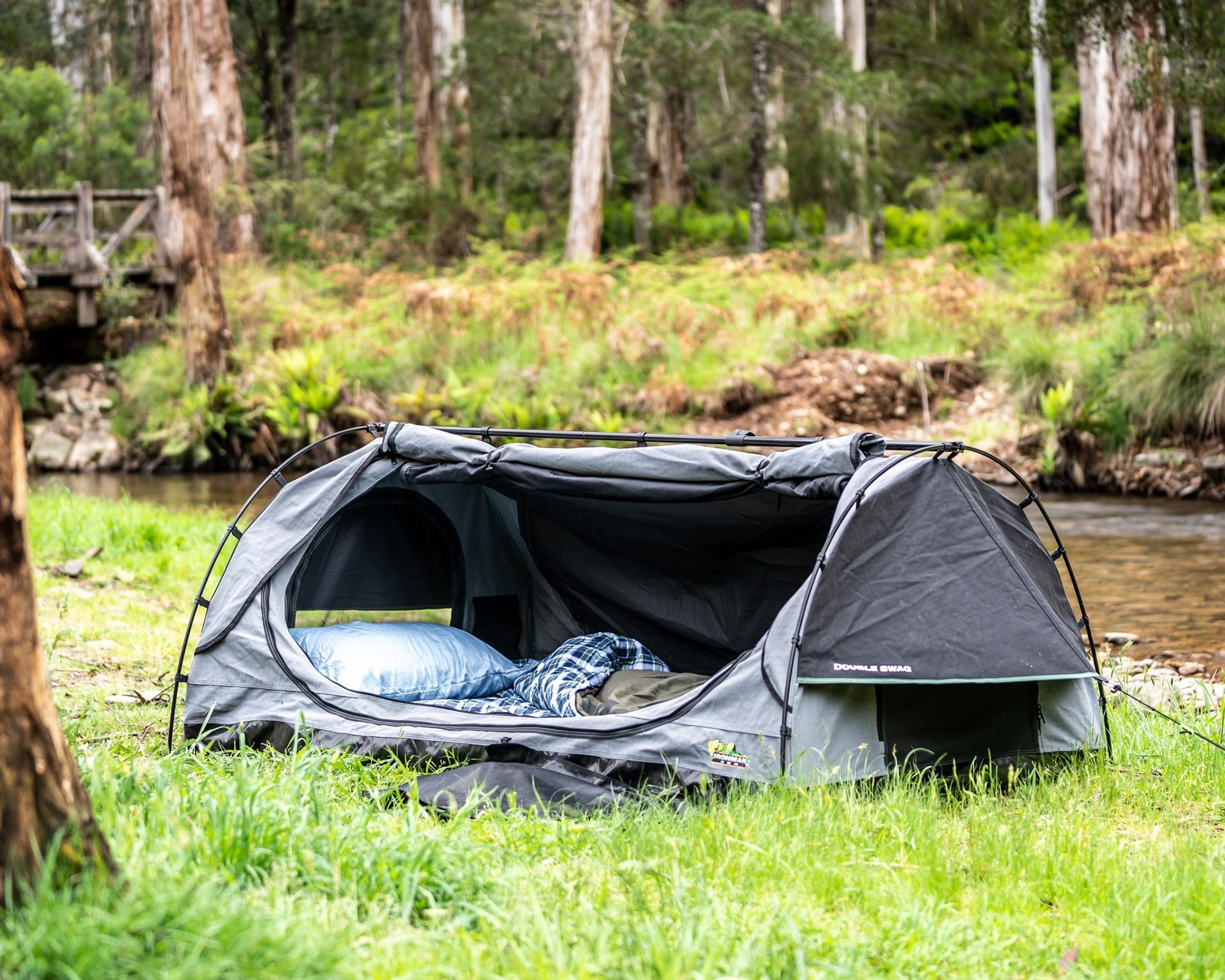 king pole tent Ridge Pole Swag (King Single) – Ironman 4x4 International