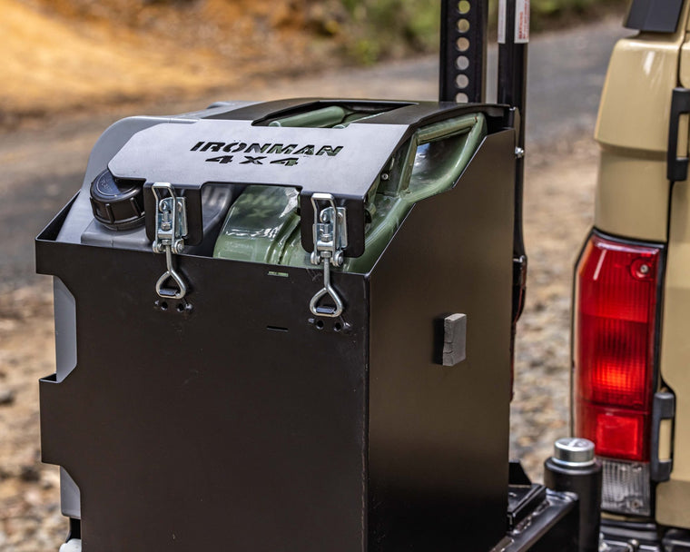 Rear Swingarm Jerry Carrier- Left Side