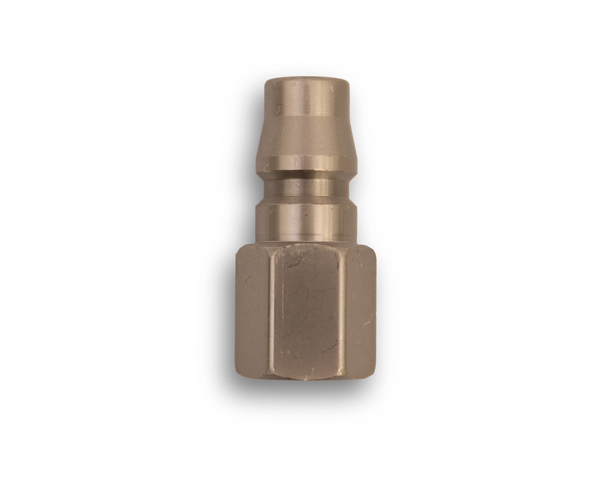Straight Braided Air Hose Fitting, 1/4"
