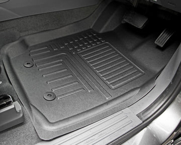 Moulded Floor Mats, Front & Rear for Nissan Navara NP300