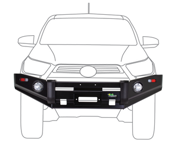 Proguard Bull Bar for Toyota Hilux 8th Gen, N80/AN120 (20+)