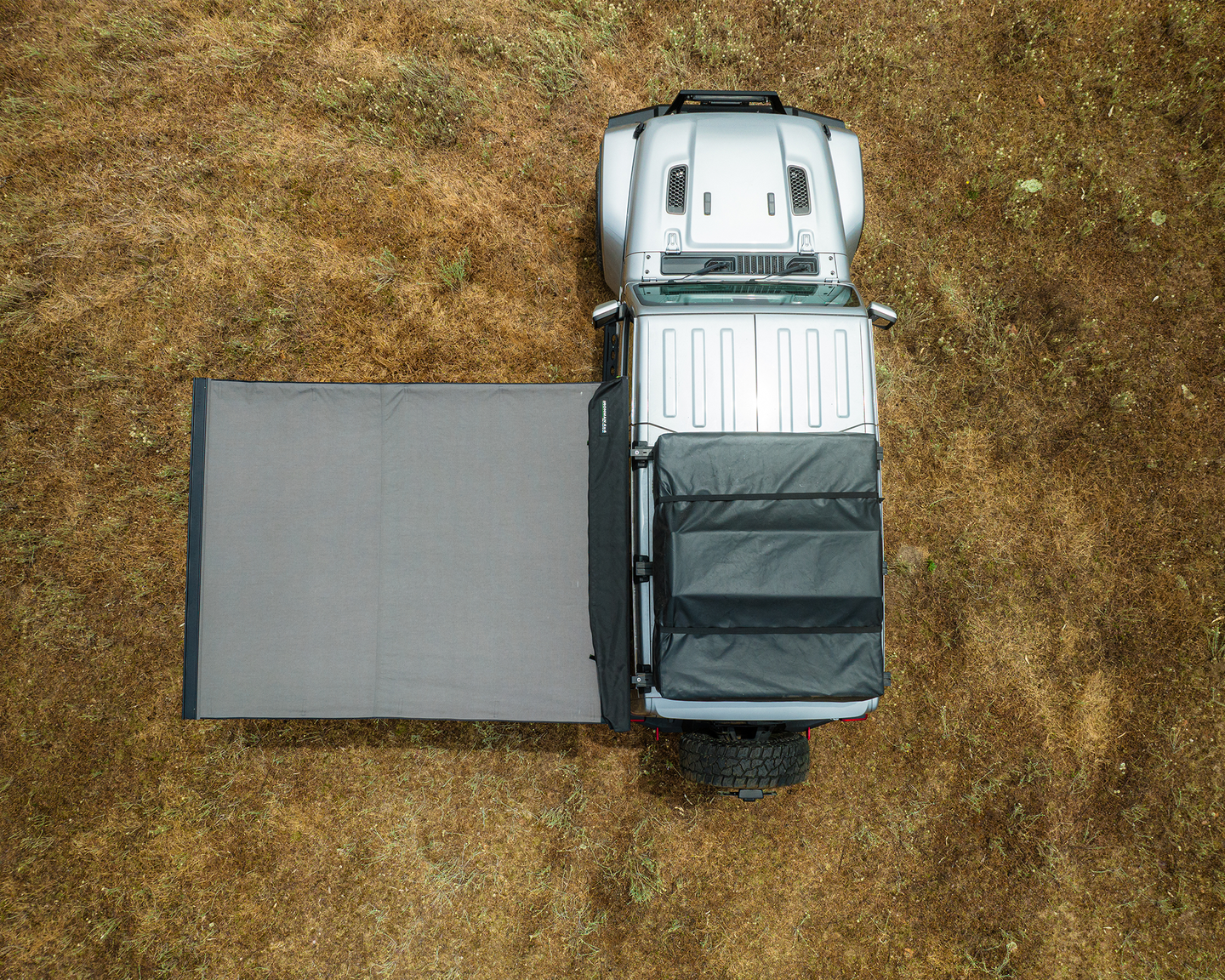 Deltawing 90° Awning (1.4m x 2m) – Ironman 4x4 International
