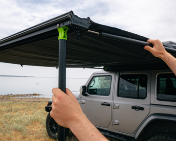 Deltawing 90° Awning (2.5m x 2.5m)