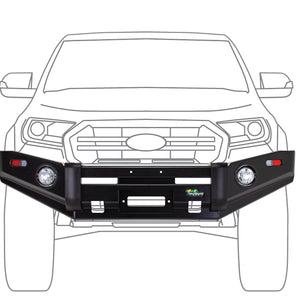 Proguard Bull Bar for Ford Ranger PXIII 2018-2022 & Ford Everest UAII 2018-2022