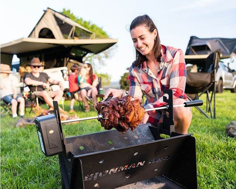 Rotisserie Kit - Portable Fire Pit