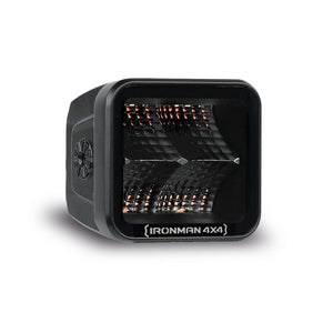 Bright  LED Cube Light (20W, Red, Flood)