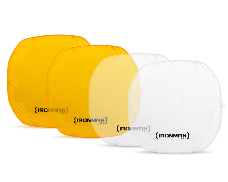 NEO Driving Light 9" covers Clear & Amber
