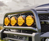 Driving Light Lens Cover - 5" Scope (Amber, X2)